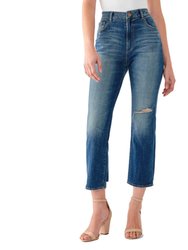 Jerry High Rise Straight Jean