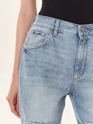 Jerry High Rise Vintage Straight Jeans