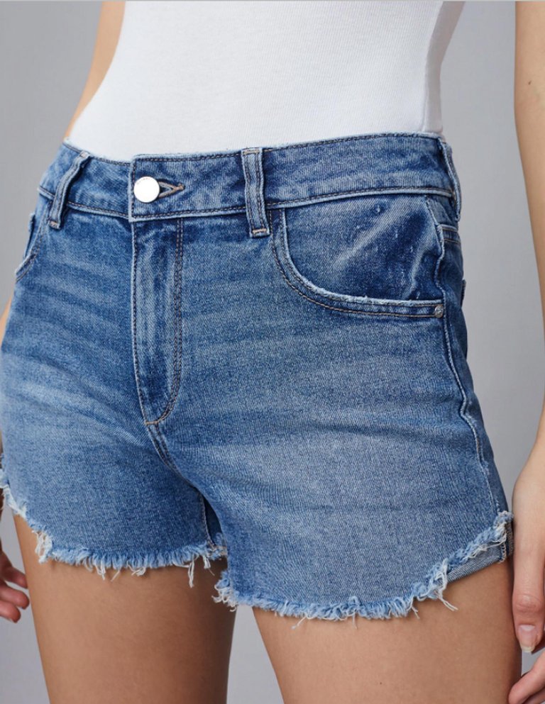 Karlie Boyfriend Short -  Bedford Blue - Bedford Blue