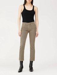 Mara Mid-Rise Straight Ankle Pant - Houndstooth