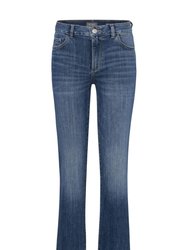 Mara Straight Mid-Rise Instasculpt Ankle Jean - Chancery