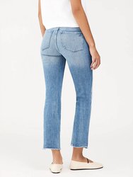 Mara Straight Mid Rise Instasculpt Ankle Jean