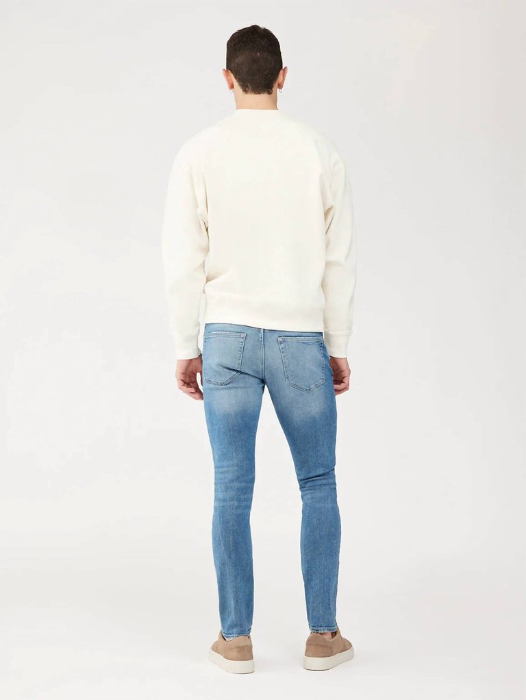 Men Cooper Tapered Jeans In North Sea