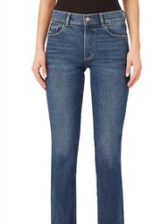 Mila Cigarette Mid-Rise Jeans - Palmwood