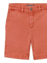 Red Chino Short - Red