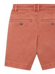 Red Chino Short