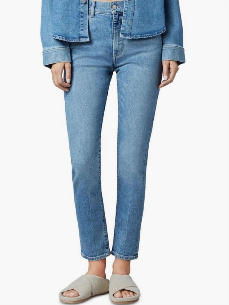 The Bella High Rise Slim Jean In Canal - Canal