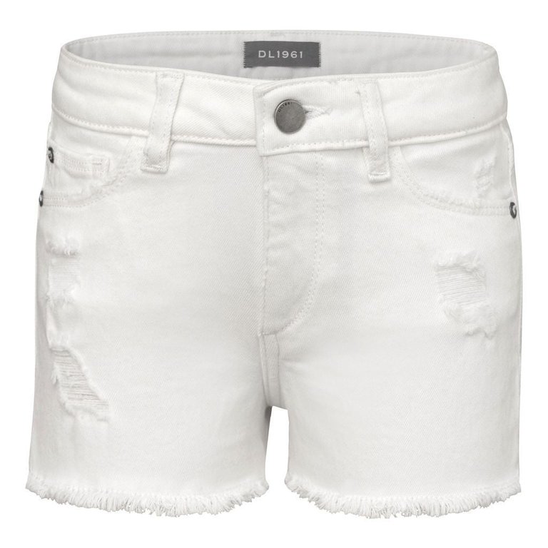 White Lucy Shorts