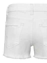 White Lucy Shorts - White