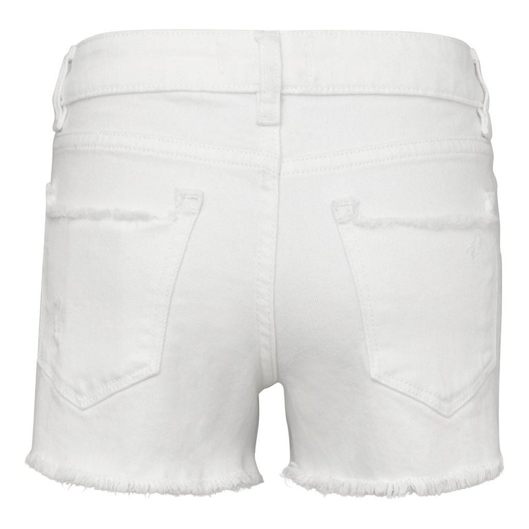 White Lucy Shorts - White