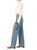 Zoie Wide Leg Low Rise Relaxed Vintage Jean In Aged Mid Cargo