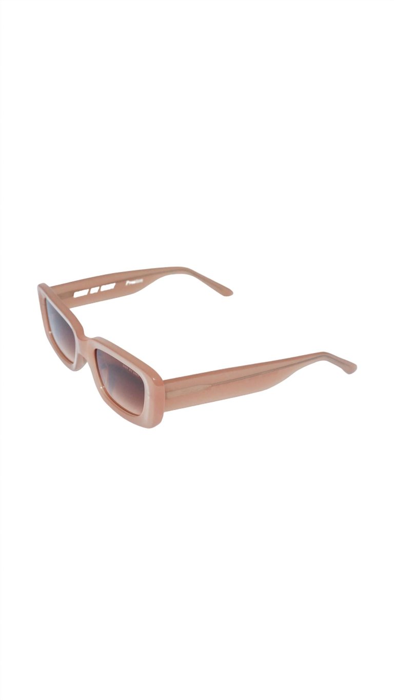 Preston Milky Sunglasses In Milky Pink - Milky Pink