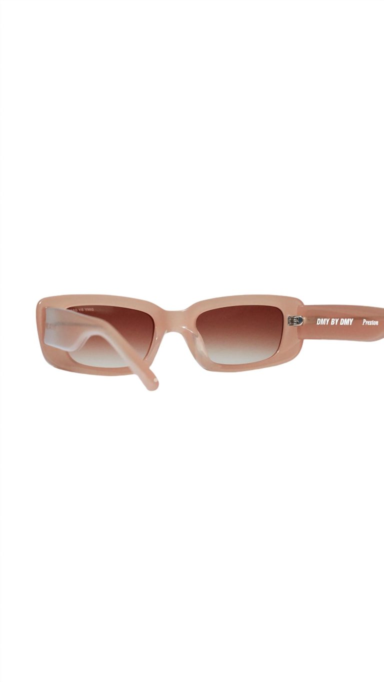 Preston Milky Sunglasses In Milky Pink