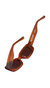 Preston Transparent Sunglasses In Amber