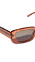 Preston Transparent Sunglasses In Amber