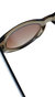 Quin Transparent Cat-Eye Glasses In Olive Green