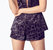 Plunging Cutout Satin-Jacquard Romper In Black