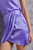 Satin Skirt In Lavender