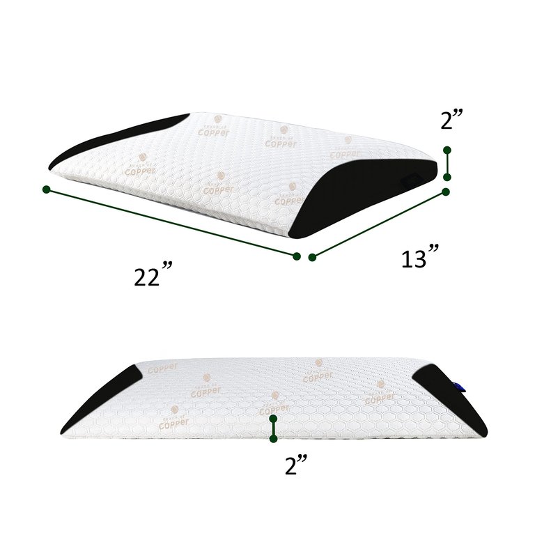 Carbon Snore-X Ultra-Thin Flat Pillow