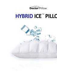 The Ice Cloud Hybrid Pillow - White