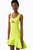 Anne Sculpt Knit Mini Dress Limesicle - Limesicle