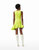 Anne Sculpt Knit Mini Dress Limesicle