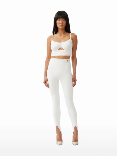 Dodiee Ariana Sculpt Knit Bra Top - White product