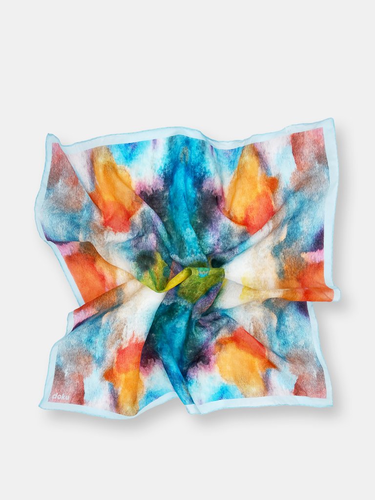 Divine Lands Cotton Scarf - Multi