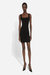 Short Jersey Sheath Dress - Black