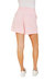 Elastic Back Shorts In Pink