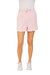 Elastic Back Shorts In Pink - Pink