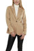 Satin Blazer In Champagne - Champagne