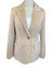 Satin Blazer In Champagne