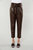 Uptown Paper Bag Pants In Brown - Brown