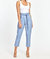 Uptown Paper Bag Pants In French Blue - French Blue