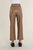 Vegan Wide Leg Pant In Pecan