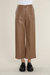 Vegan Wide Leg Pant In Pecan