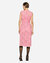 Branded Stretch Lace Calf-Length Dress