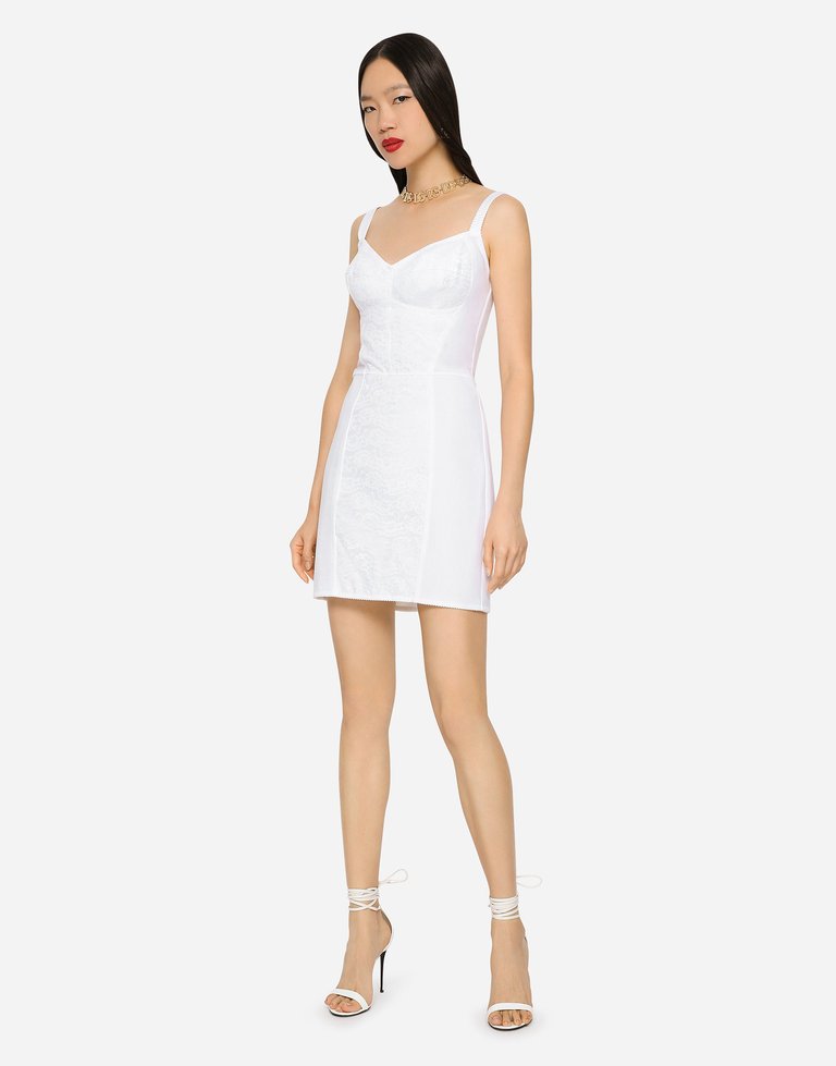 Corset Dress - White