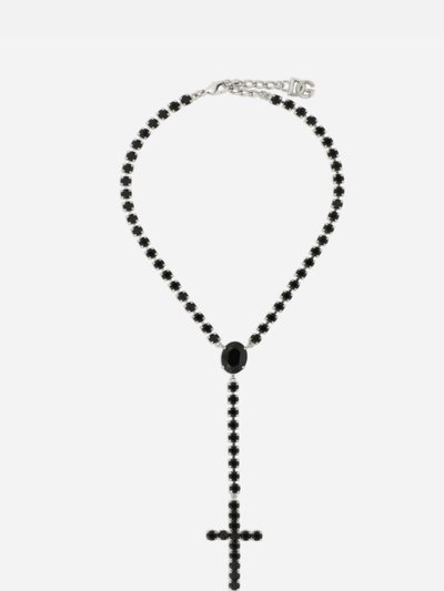 Dolce & Gabbana Kim Dolce & Gabbana Rosary Necklace With Crystal Rhinestones product