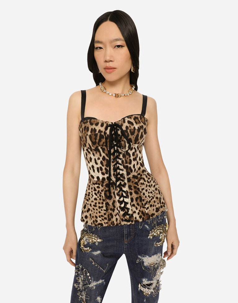 Dolce & Gabbana Leopard Print Blazer, $1,995