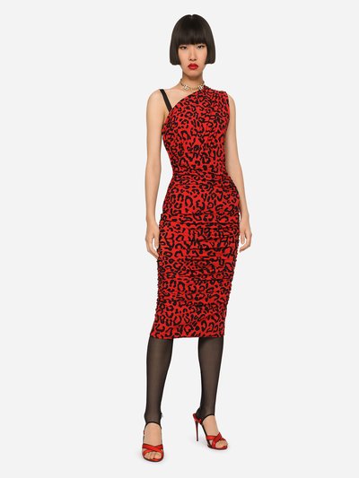 Dolce & Gabbana Leopard Print Jersey Dress product