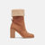 Caddie Plush Boot In Praline - Praline