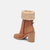 Caddie Plush Boot In Praline