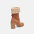 Caddie Plush Boot In Praline