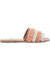 Celaya Slide Sandal - Natural Fringe