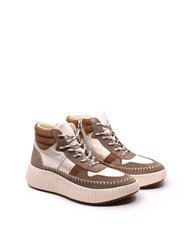 Daley Sneakers - Taupe Multi Suede