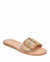 Dasa Sandals In White/Natural Raffia