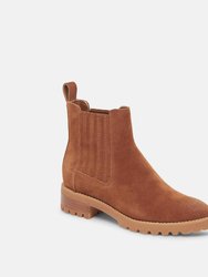 Fraya H20 Bootie In Brown Suede