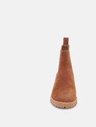 Fraya H20 Bootie In Brown Suede